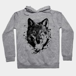 Wolf Animal Forest Wild Nature World Free Land Hoodie